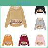 Arctic Fleece Womens Hoodie Sweatshirt With Pockets For Casual Winter Wear