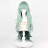 95cm Takatsuki Sen Cosplay Wig Green Gradient Curly Long Wig Eto Yoshimura Anime Wigs Heat Resistant Synthetic Hair + Wig Cap