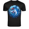 Cool Shark Sunglasses T-Shirt - Funny Ocean Predator Graphic Tee