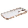 X-LEVEL For iPhone 16 Pro Max Case Clear PC Back Electroplated Phone Cover