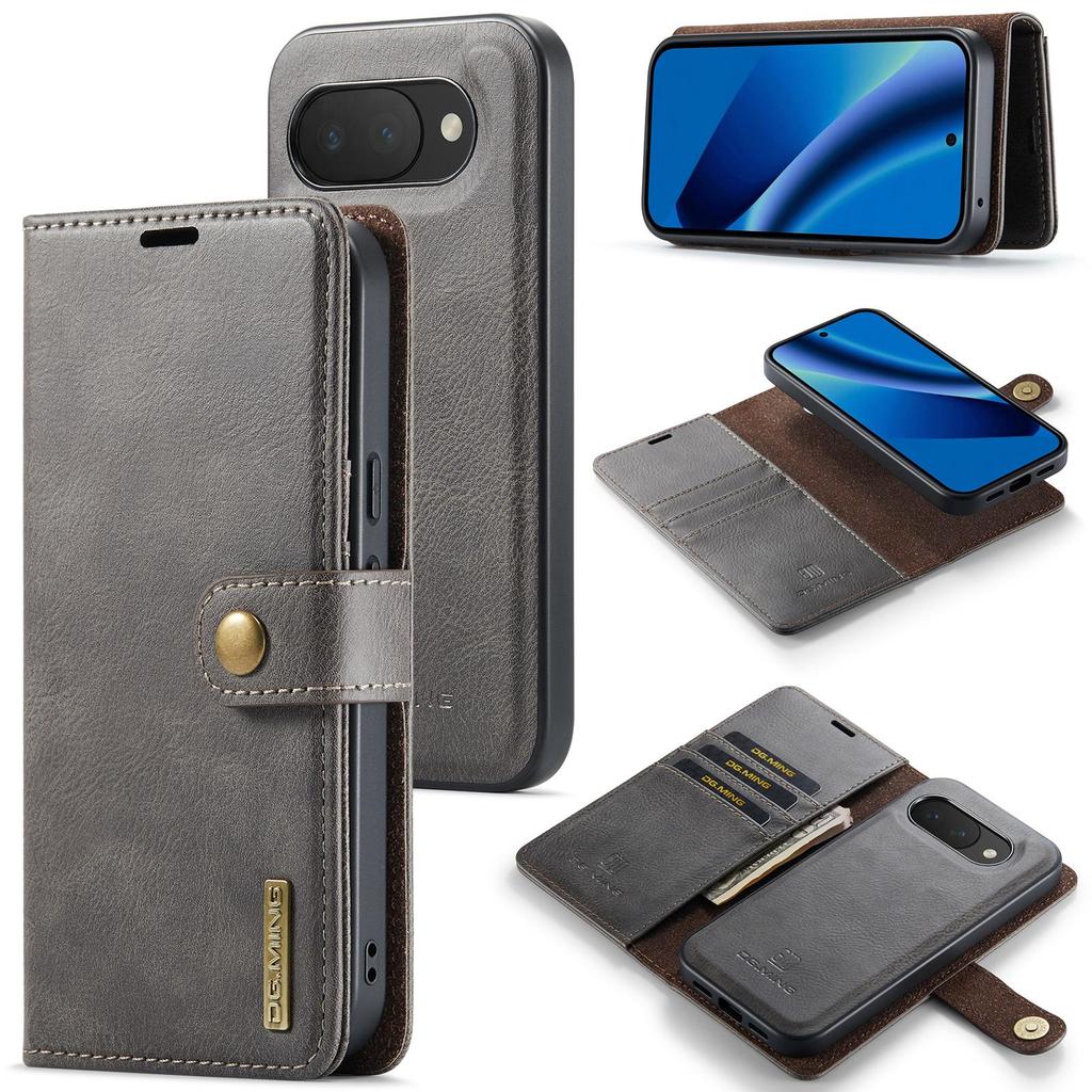 Funda tipo cartera magnética extraíble 2 en 1 Para Google Pixel 7 8 9 10 Pro XL 7A 8a 9a 10a Ranuras para Tarjetas Soporte Cubierta Trasera del Teléfono