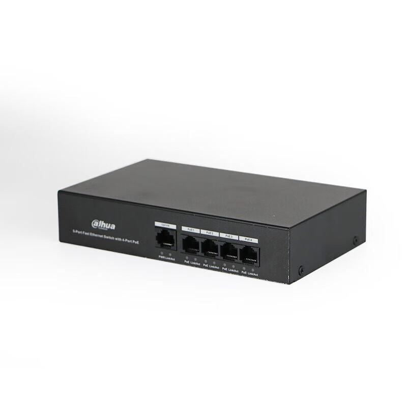 Dahua 4-Port 100Mbps PoE Netzwerk-Switch CN-Stecker (Adapter enthalten)