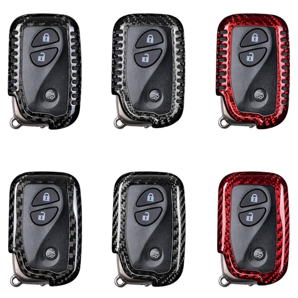 T-Carbon Carbon Fiber Key Cover Case For Lexus Is250 Is350 Es350 Gs250 Gs350 Gs430 Gs450H Ls460 Lx470 Lx570 Sc430 Rx350
