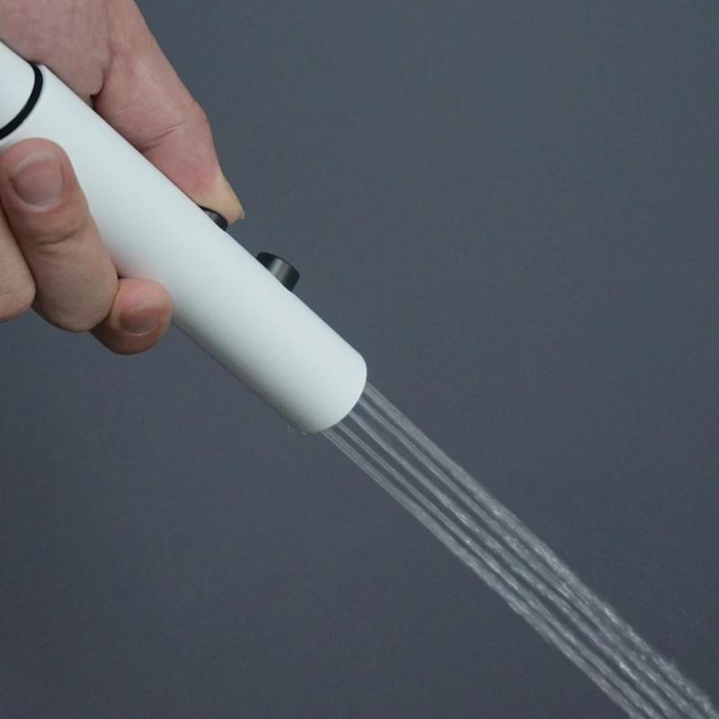 Handbrause Bidet Sprayer Set Hochdruck Dual-Modus Edelstahl Sprühpistole Dusche Selbstreinigend Badezimmerzubehör