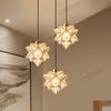 TAGIYOON Pendant Nordic Modern Compatible with Both Track Lighting and Hook Ceiling Single Showa Suitable for Dining Bedroom Star-Shaped Light, Style,
