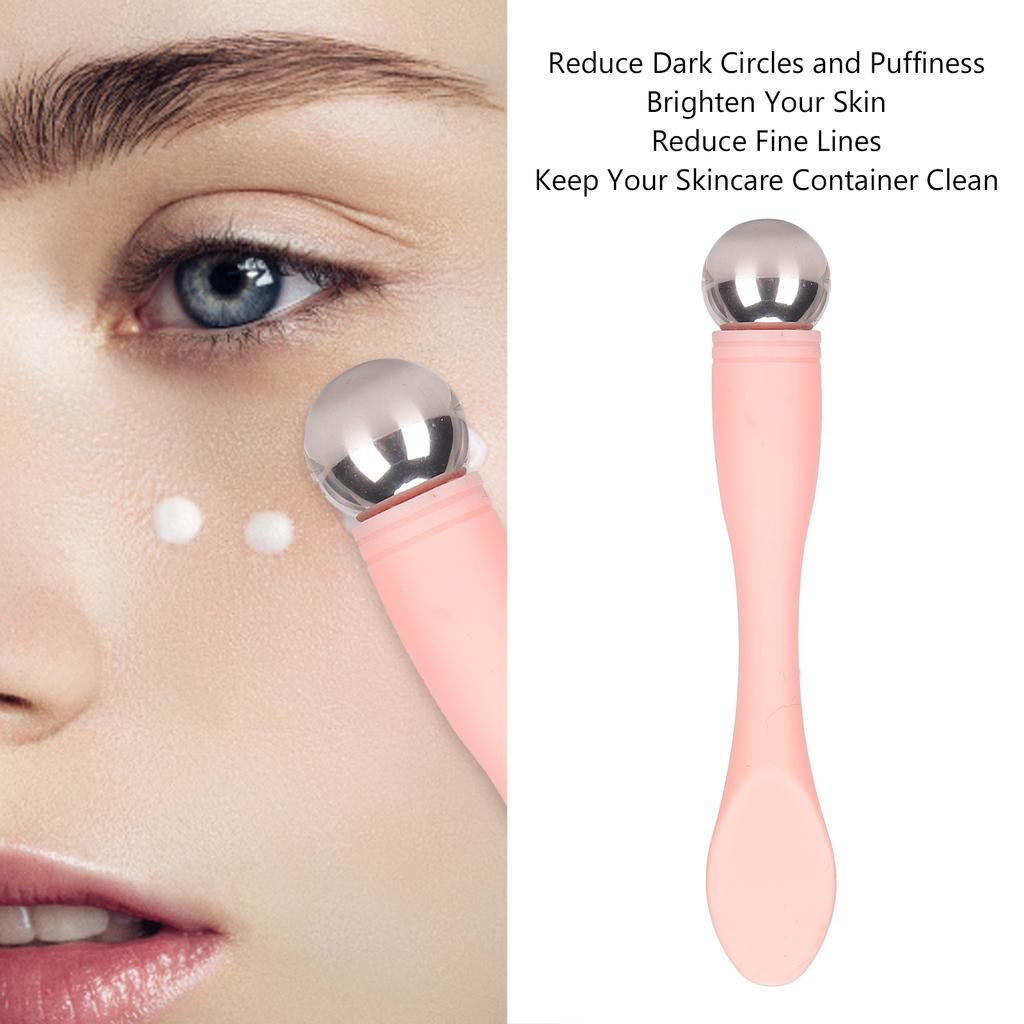 Eye Cream Applicator Wand Stick Eye Cream Spatula Roller to Reduce Dark Circles and Puffiness for Facial Massage
