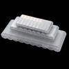 For AAA/AA/18650 10 Slots Battery Storage Box Clear Hard Plastic Battery Container Holder Case Waterproof Organizer Container