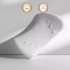 Luxury Suede Lumbar Pillow Lower Back Pain Relief Memory Foam Lumbar Support Pillow Comfort Memory Foam Pillow Vehicle Seats