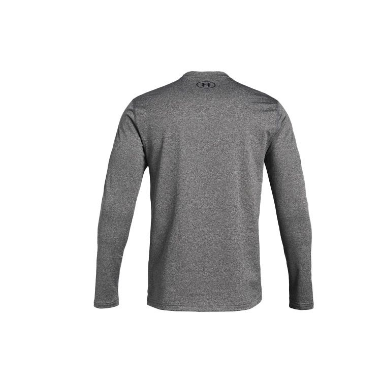 Under Armour Fitted Sports Training Crewneck Sweatshirt Men sweatshirt Carbon-Gray 1310989-090