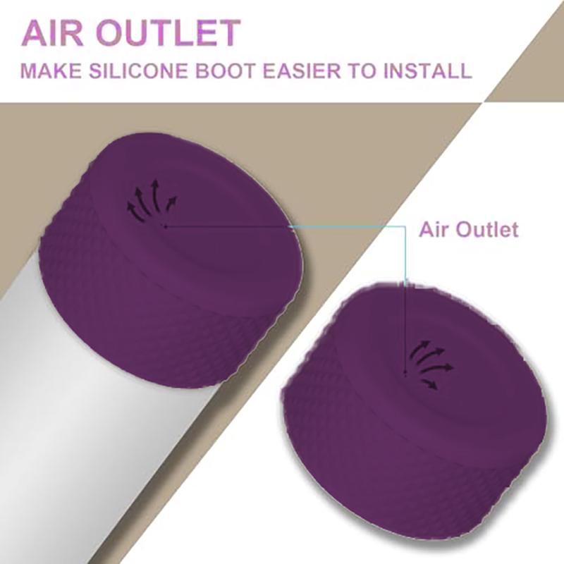 2 pezzi di protezione per borraccia in silicone per Owala 24 32 40 Oz, protezione per paraurti inferiore antiscivolo per Freesip