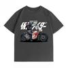 Kamen Rider T-Shirt Men Cotton Tee Short Sleeve Loose Fit Casual Shoulder Print Summer Streetwear Top Hot Sale