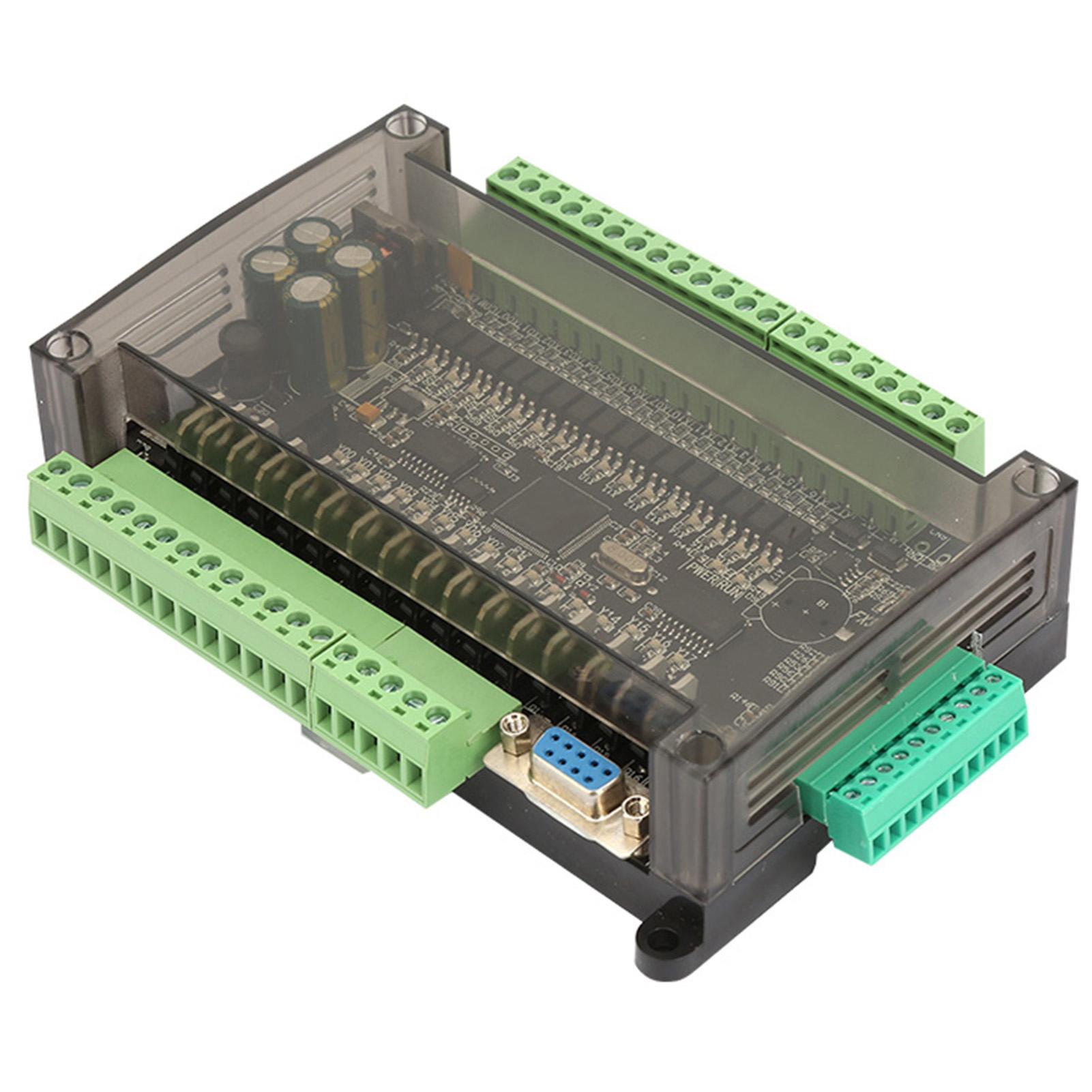 

24V 32MT PLC Controller 8 Channel 100k Pulse 32bit MCU 16 Input 16 Transistor Output