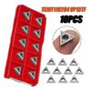 10pcs TCMT110204 VP15TF / TCMT21.51 Carbide Inserts CNC Blade Lathe Turning Tool