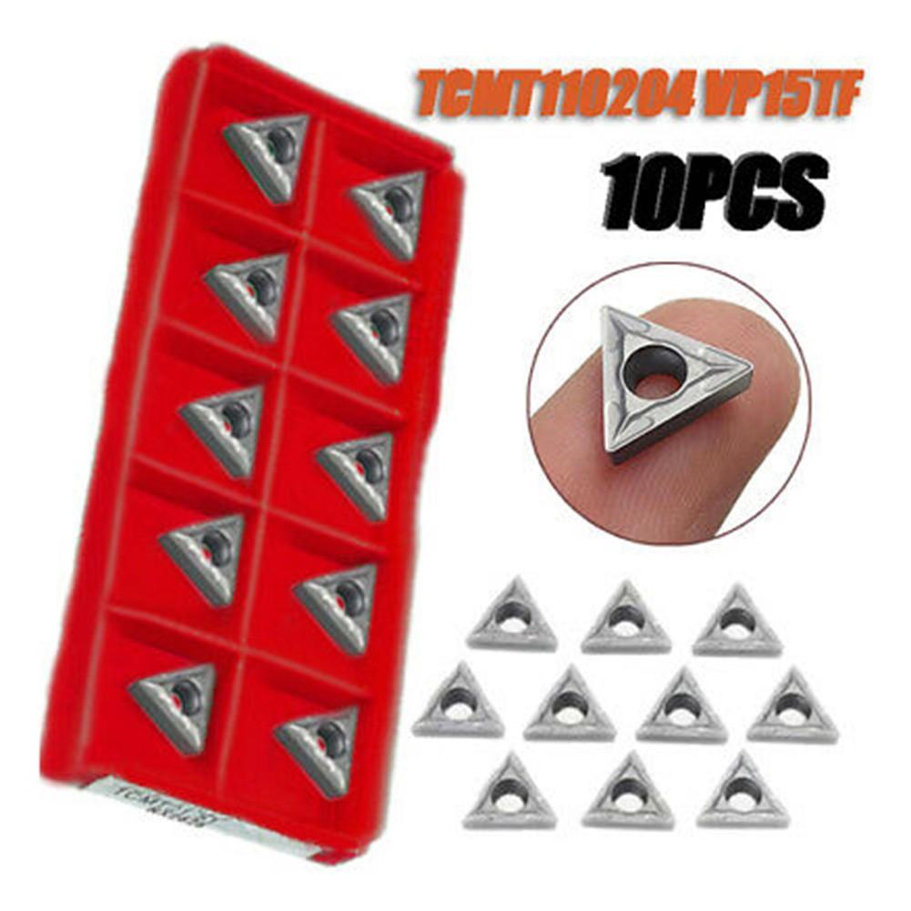

10 шт. TCMT110204 VP15TF / TCMT21.51 Твердосплавні пластини Токарний верстат з ЧПУ.
