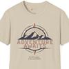 Adventure Awaits Mountain Compass T-Shirt | Outdoor Hiking Tee