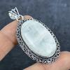 Pierre de lune naturelle Pierre précieuse Argent sterling 925 Bijou Pendentif 2,48" W6n53