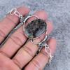 Sunstone In Lolite Gemstone Handmade 925 Sterling Silver Bracelet 7-8" M-2727