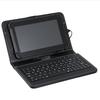 Universal 7-inch Tablet Pc Keyboard Flip Stand Case With Premium Pu Leather Protection