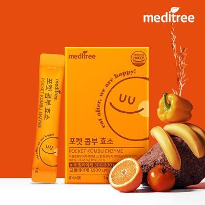 Meditree Pocket Kombucha Enzyme 30 saszetek (Dostawa na 1 miesiąc)