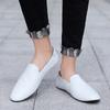Fashion Slip on Flat bottomed men's leather shoes Luxury high-quality and comfortable styles casual business loafers Versatile and New