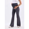 Flexible, geraffte Umstandsstrumpfhose mit verstellbarer Taille und Flanellbein