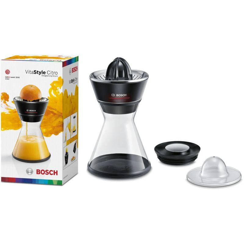 Bosch MCP72GPB Citrus Juicer 40W 1L Black/Stainless Steel