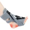 Plantar Fasciitis Night Splint Adjustable Dorsiflexion Foot Brace with 3 Straps & Memory Foam Relief Bilateral Foot Brace for Heel Pain