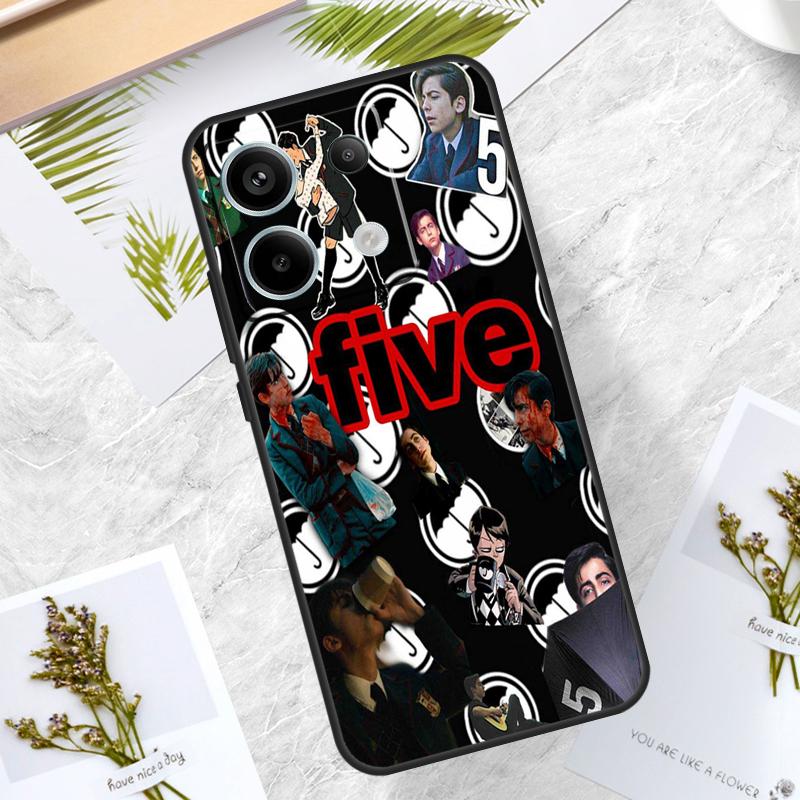 

The Umbrella Academy Case For Xiaomi Redmi Note 14 13 12 11 10 9 15 Pro Plus Redmi 15 10C 12C 13C 14C 15C Cover Redmi Note 13 4G