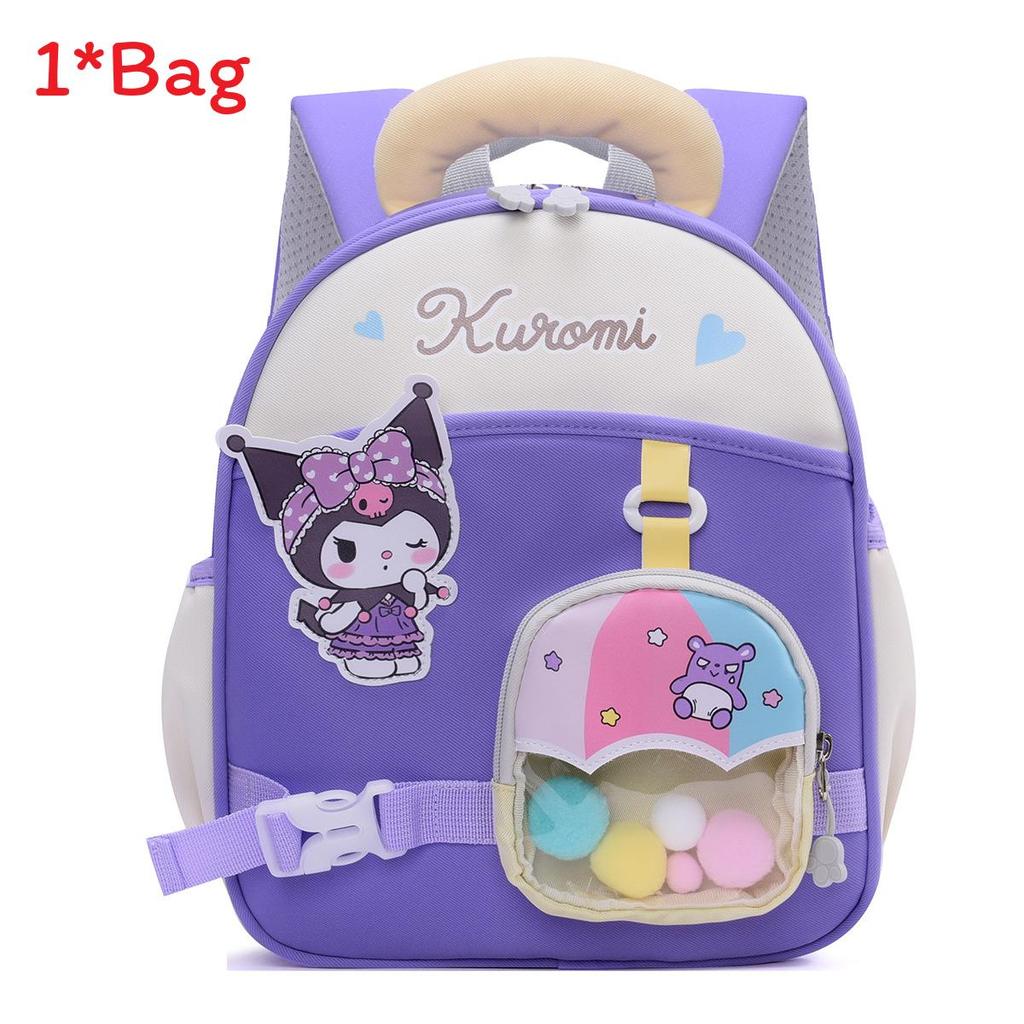 Cartoon Kids Capybara Backpack With Breathable Oxford Fabric For School Use