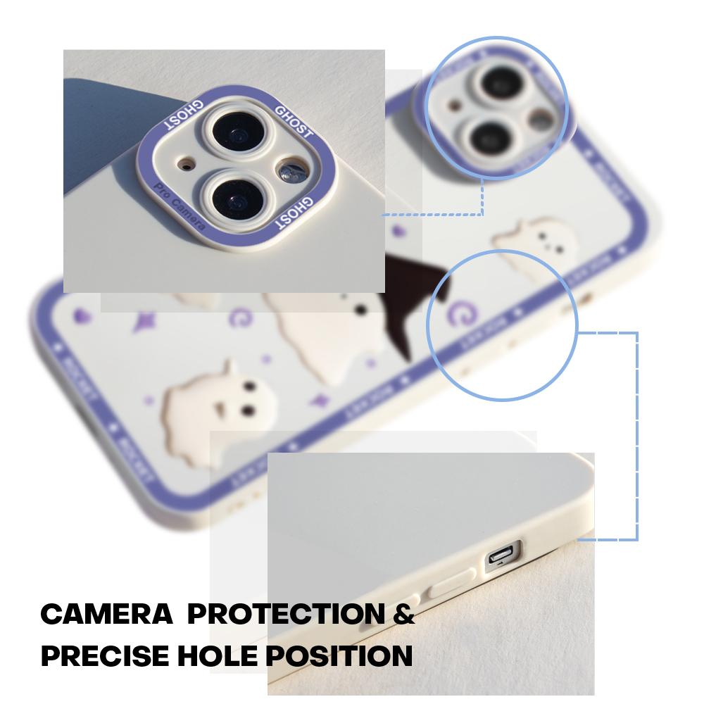 Phone Case Soft Rubber TPU Cellphone Casing Full Cover Camera Protection Design Shockproof Cover for Huawei Honor Xiaomi Redmi
