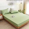 2025 All-Season Solid Color Fitted Sheet - Full Cotton Dustproof Mattress Protector