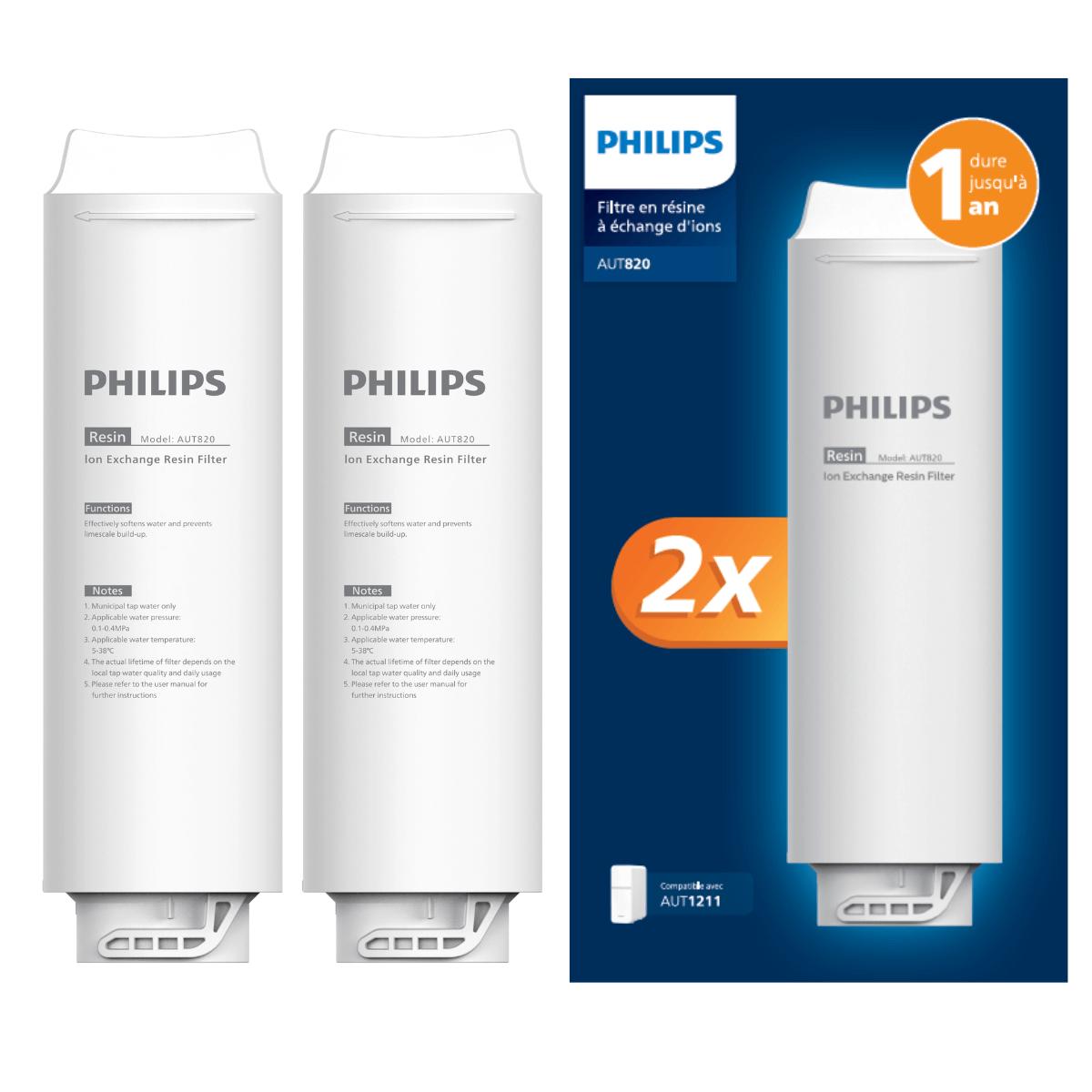 Philips Aut820/10, Nomaināmi sveķu kasetnes priekš
