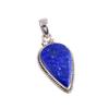 Natural Lapis Lazuli Gemstone Handmade 925 Solid Silver Gift Pendant 1.50" I6Y65
