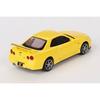 MINI GT 1/64 Nissan Skyline GT-R R34 V-Spec Lighting Yellow (Right-Hand Drive) Finished Product