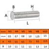 304 Stainless Steel Spot Welding and Brazing Screw