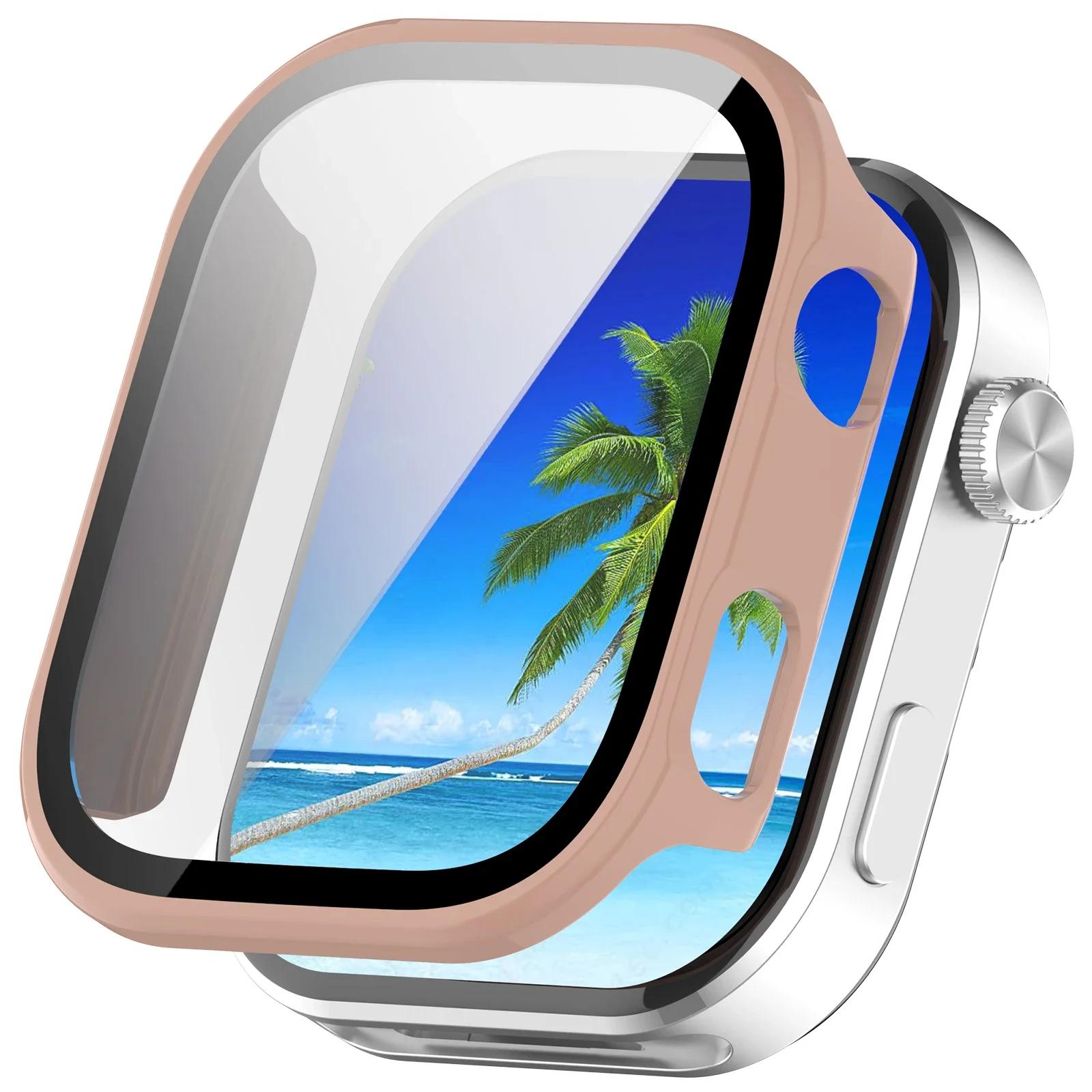 

Case+Tempered Glass For Redmi Watch 6 Anti-drop Scratch Cover Bumper For Redmi Band 6 Smartwatch Screen Full Protector Shell New for redmi watch 6