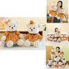 Adorable Plush Bear Doll Cute Cartoon Wedding Couple Gift For Birthdays And Celebrations 22cm 35cm 45cm Sizes Available