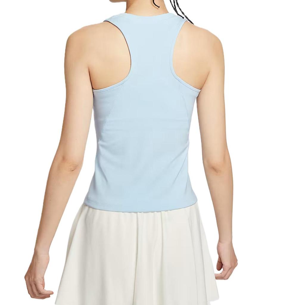 Nike Women's Dri-FIT Tennis Tank Top Light Blue FZ6658-441
