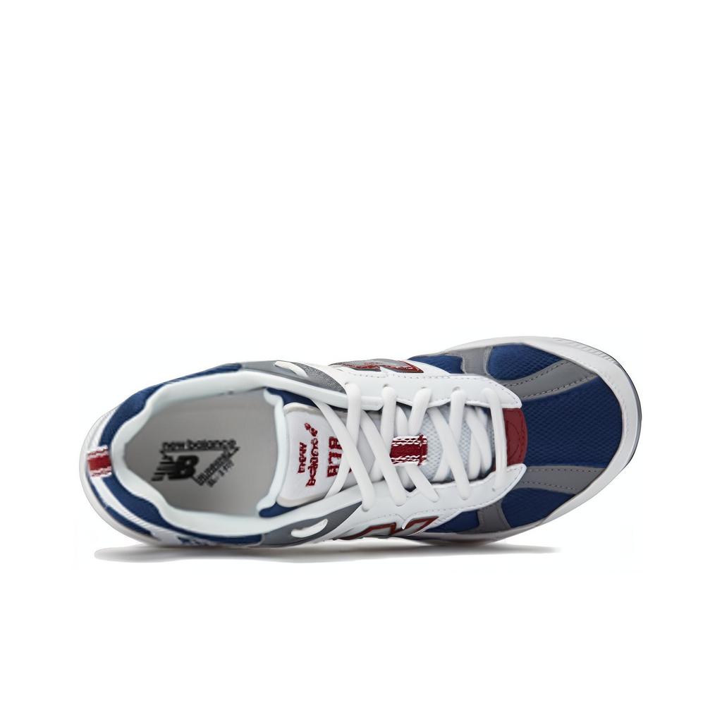 New Balance Nb 878 Minimalistyczne Wygodne Sportowe Buty Casual Niskie Trampki Unisex Biało-Niebieskie CM878RSD