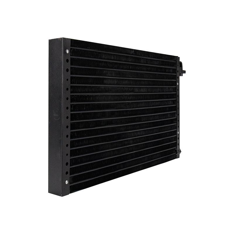 Universal Aluminium Condenser Radiator Air Conditioning 14  x 23  x 44mm for Heavy duty Truck Light Truck Engineering Vehicles