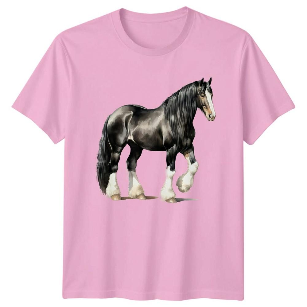 Watercolor Horse TShirt Equestrian Wildlife Gift For Him And Her
