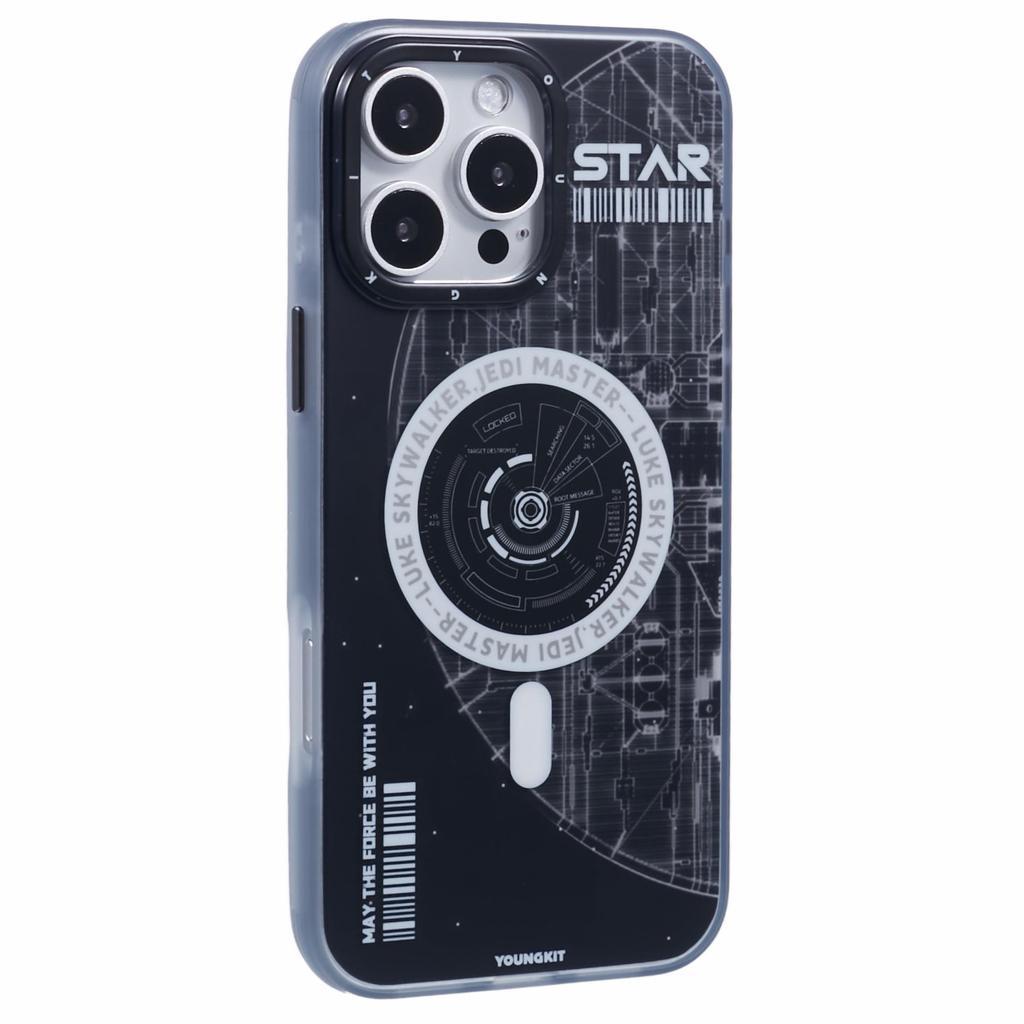 YOUNGKIT Interstellar Series for iPhone 16 Pro Case Compatible with MagSafe IMD TPU Phone Cover