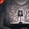 Metall-Lampenschirmabdeckung mit laser graviertem Wald-Design