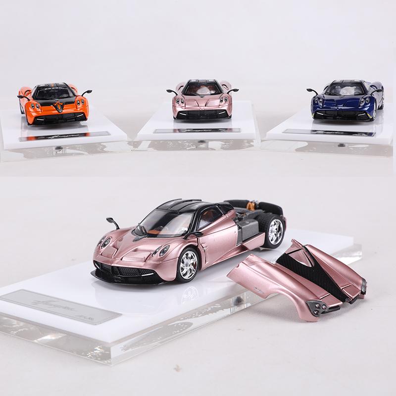 HKM 1:64 Huayra Diecast Alloy Model Car Can Open The Door And The Hood