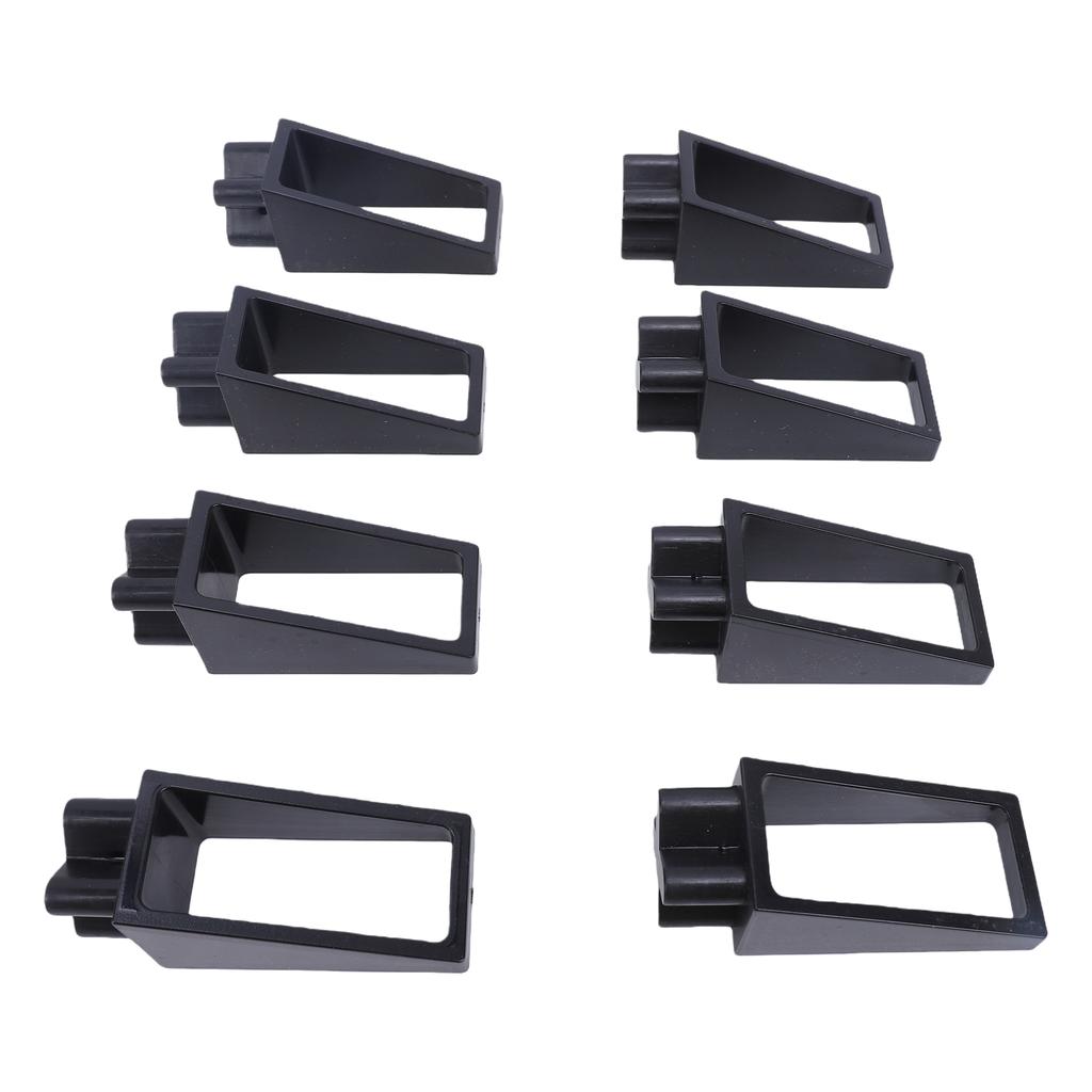 8PCS Truck Bed System Blocker Plastic Truck Bed Protector Corner Guard for Rail