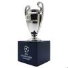 Trophée - am ball com - uefa champions league - 70 mm - socle en bois - réplique 3d