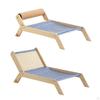 Cat Hammock Bed Furniture Beach Lounger Summer Chair Rest