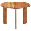 Nesting Coffee Tables Set 3 Pcs Brown Solid Acacia Wood