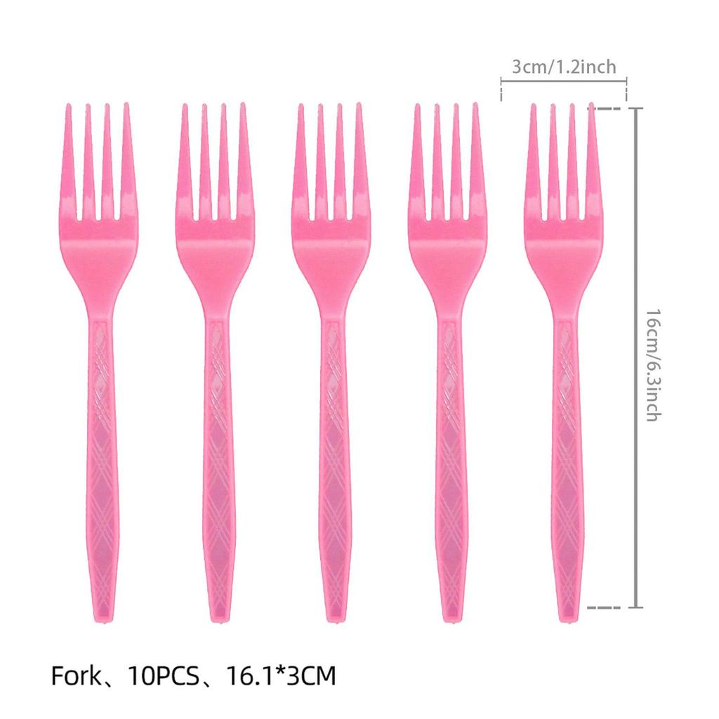 Mermaid Theme Children's Birthday Party Supplies: Cartoon Plates & Disposable Tablecloth