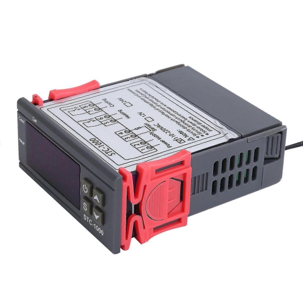 5x 220V/STC-/1000 Digitaler Temperaturregler Thermostat Mit NTC